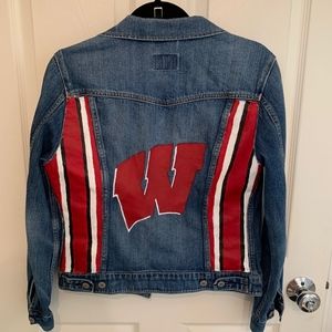 University of Wisconsin Jean Jacket